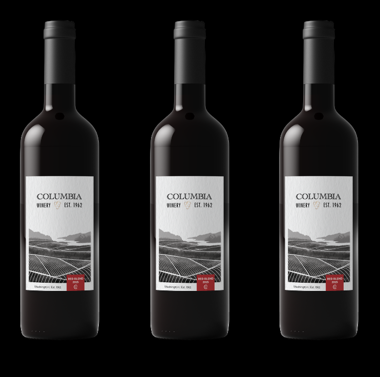 New wine bottle columbia